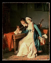 De Muziekles, 1790